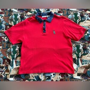 Vintage 90s Women’s Tee-Wear Red Golf Polo